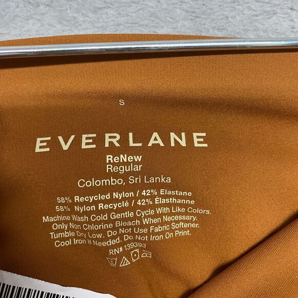 Everlane Leggings Womens Small Brown ReNew Workout Ankle High Rise Gym Yoga - Picture 6 of 8